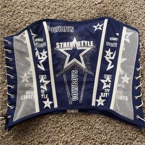 Dallas Cowboys Corset Top